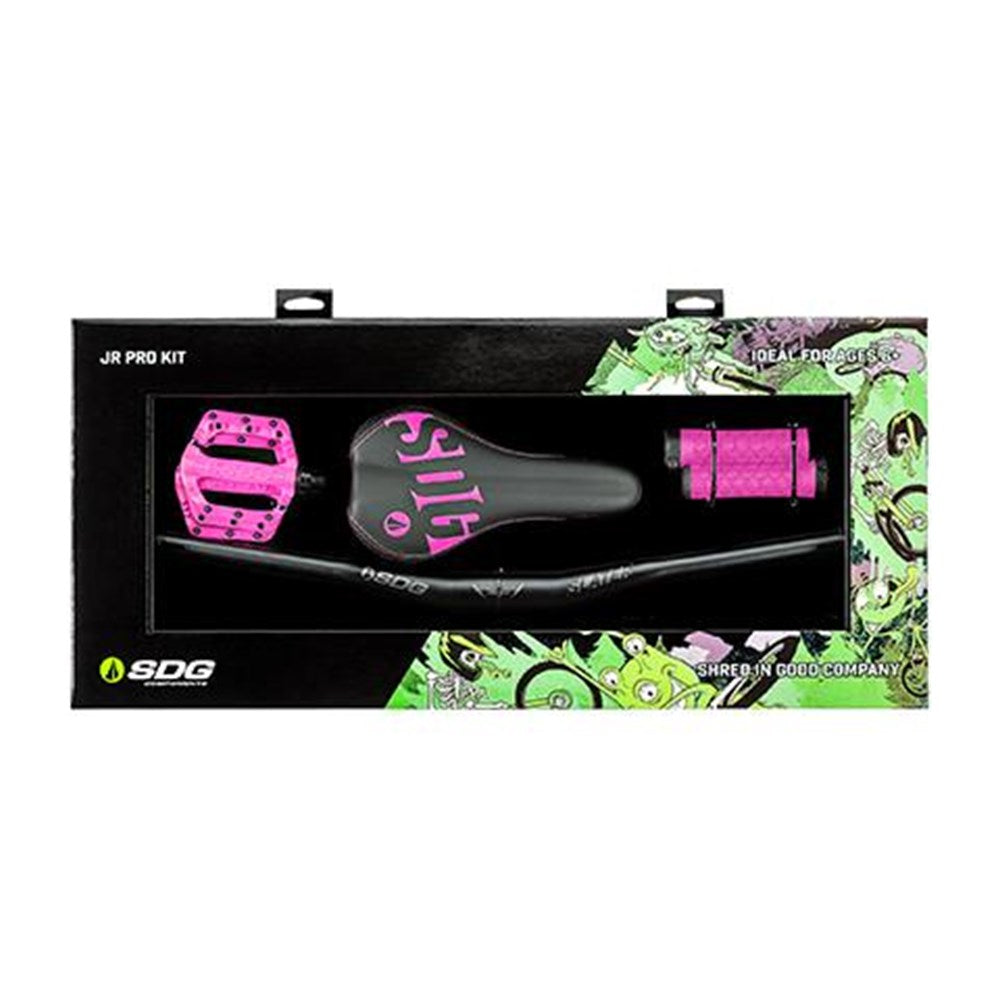 Sdg Jr Pro Kit Youth Neon Pink - Ultimate Cycles Nowra