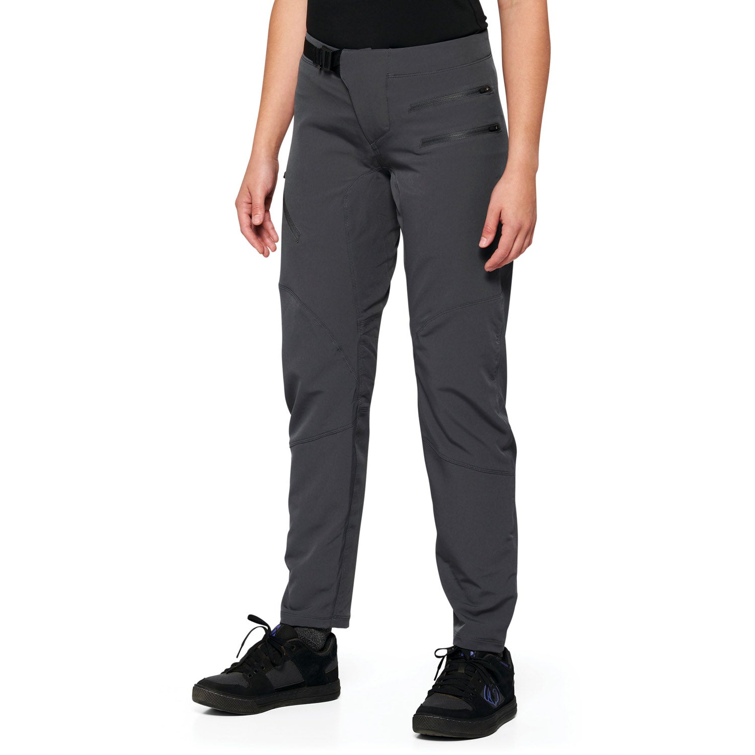 100% Wmns Airmatic Pants Charcoal - Ultimate Cycles Nowra
