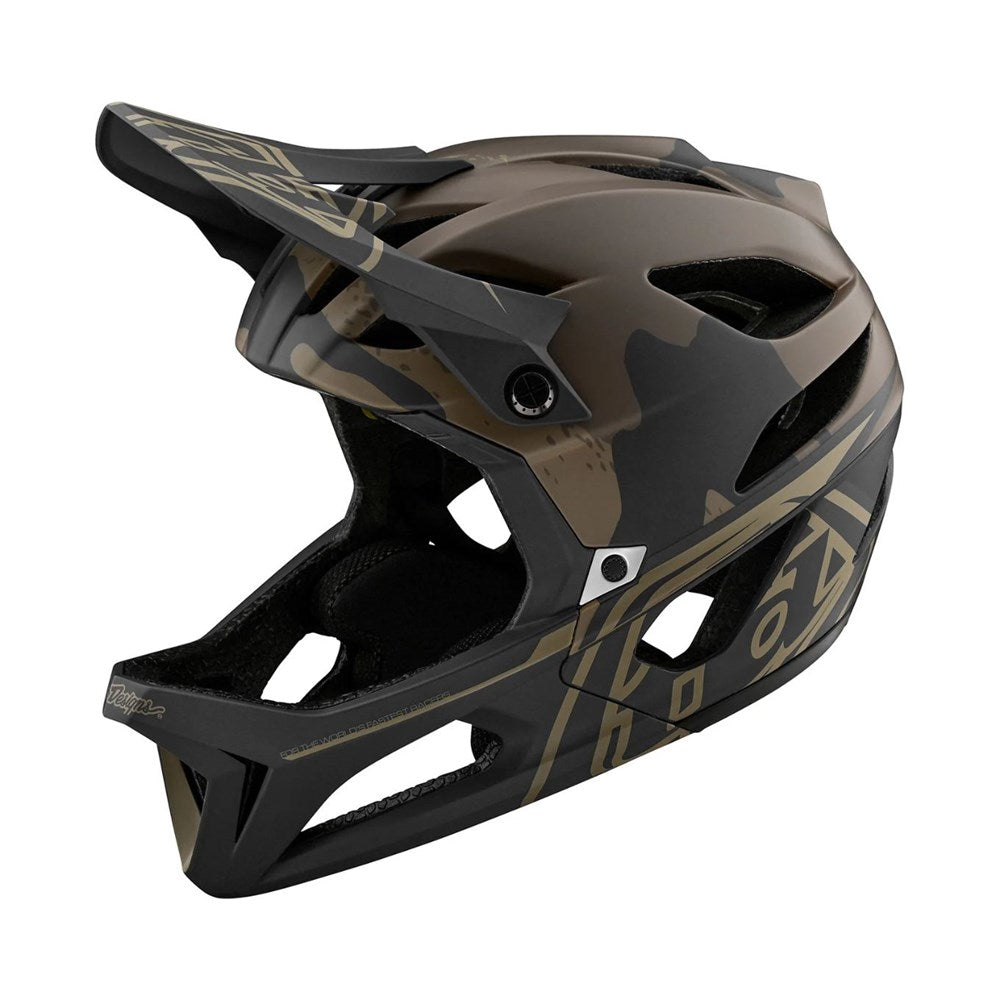 Tld 24.1 Stage Mips As Helmet Stealth Camo Olive Xsm / Sml - Ultimate Cycles Nowra