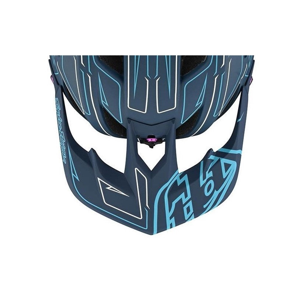 Tld 21 Stage Visor Le Pinstripe Marine - Ultimate Cycles Nowra