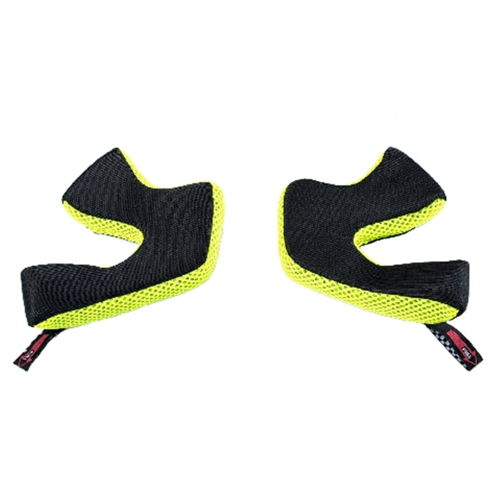 Tld D3 Cheekpad Yellow Xlg (30Mm) - Ultimate Cycles Nowra