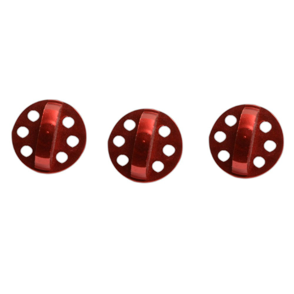 Tld A1 / A2 Visor Screw Red 3 Pack - Ultimate Cycles Nowra