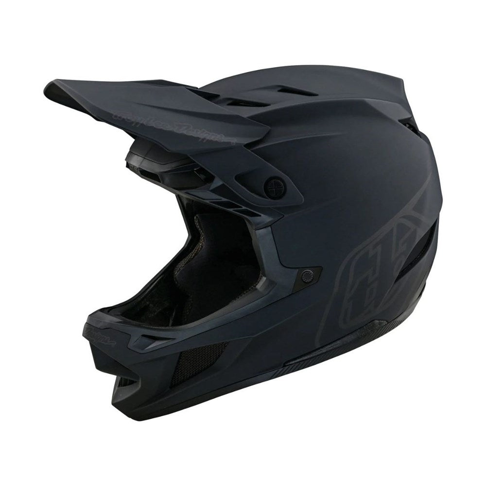 Tld 24.1 D4 Poly As Helmet Stealth Black Xlg / 2Xl - Ultimate Cycles Nowra