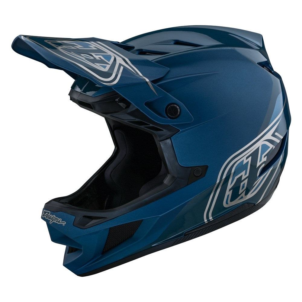 Tld 24.1 D4 Poly As Helmet Shadow Blue Xlg / 2Xl - Ultimate Cycles Nowra
