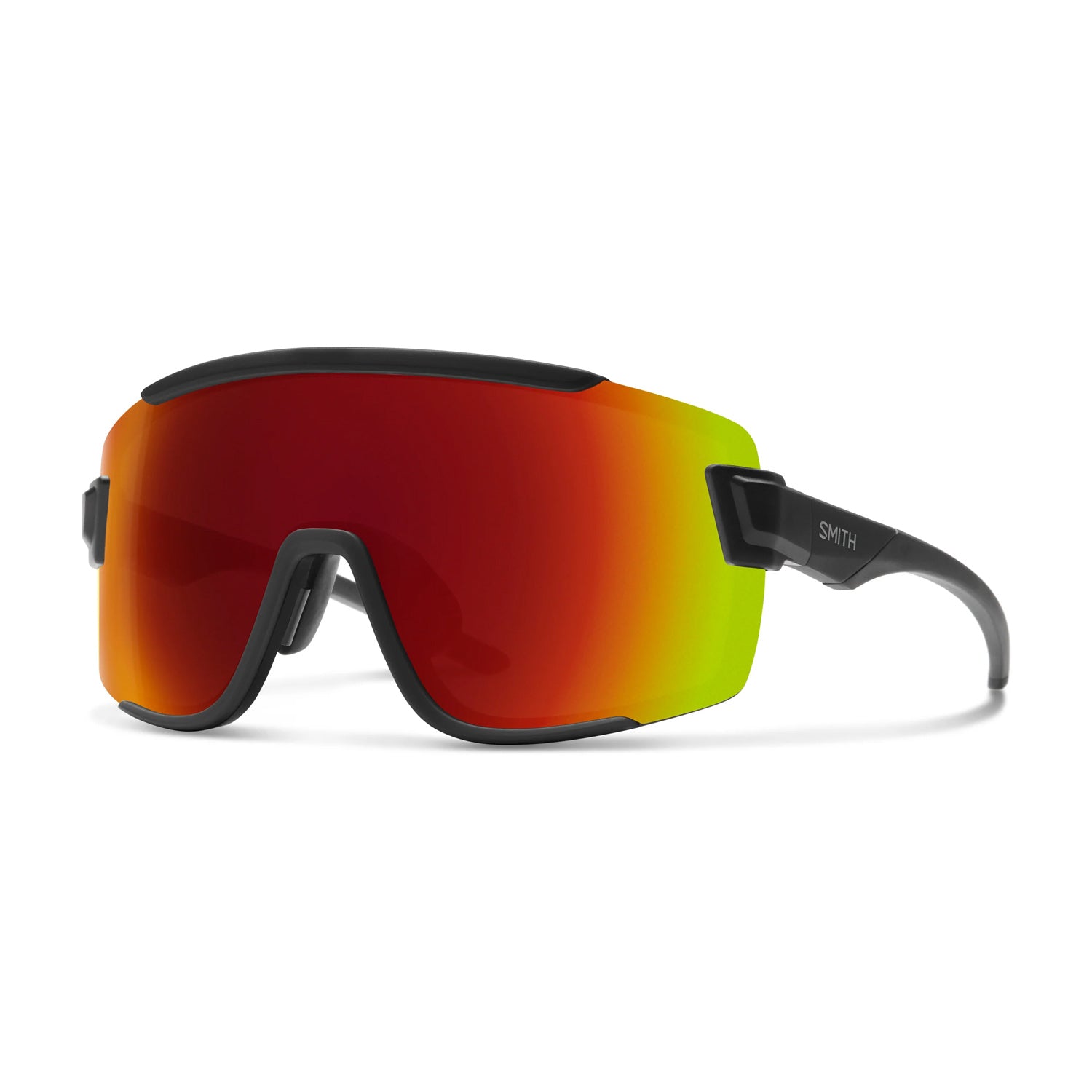 Smith Wildcat Glasses Matt Black X6 Red Mirror Lense Hc - Ultimate Cycles Nowra