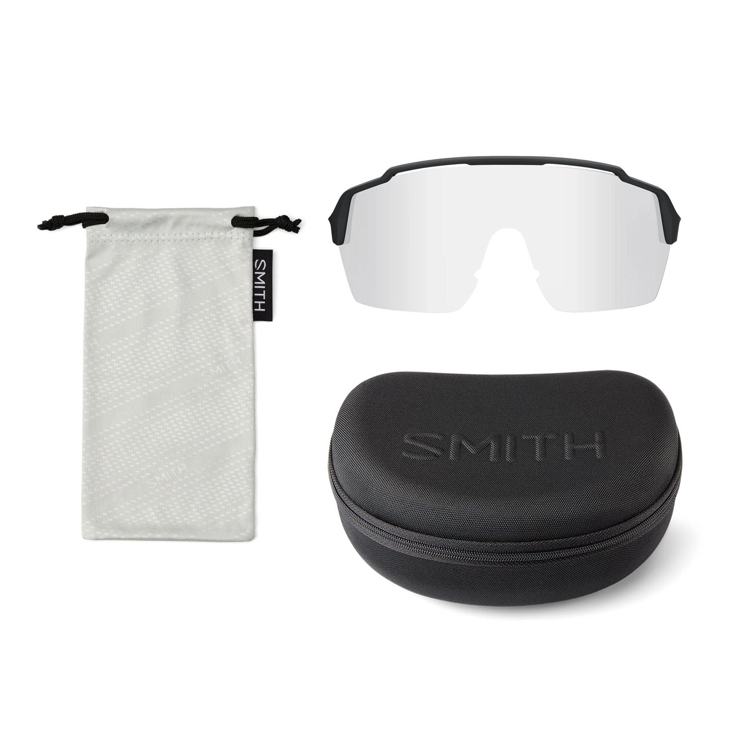 Smith Shift Split Mag Glasses Black X6 Red Mirror Lense Hc - Ultimate Cycles Nowra