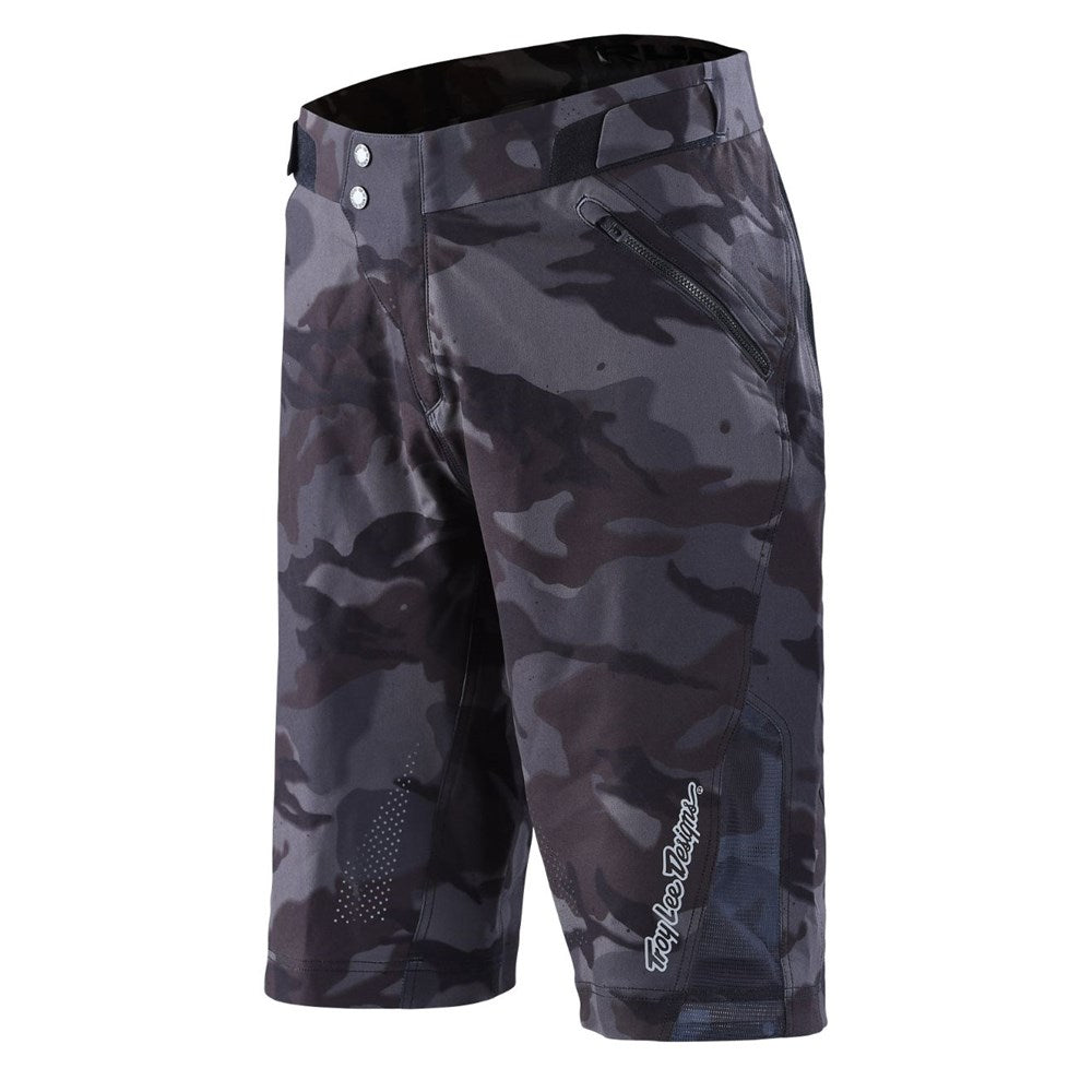 Tld Ruckus Short Spray Camo Black 30 - Ultimate Cycles Nowra