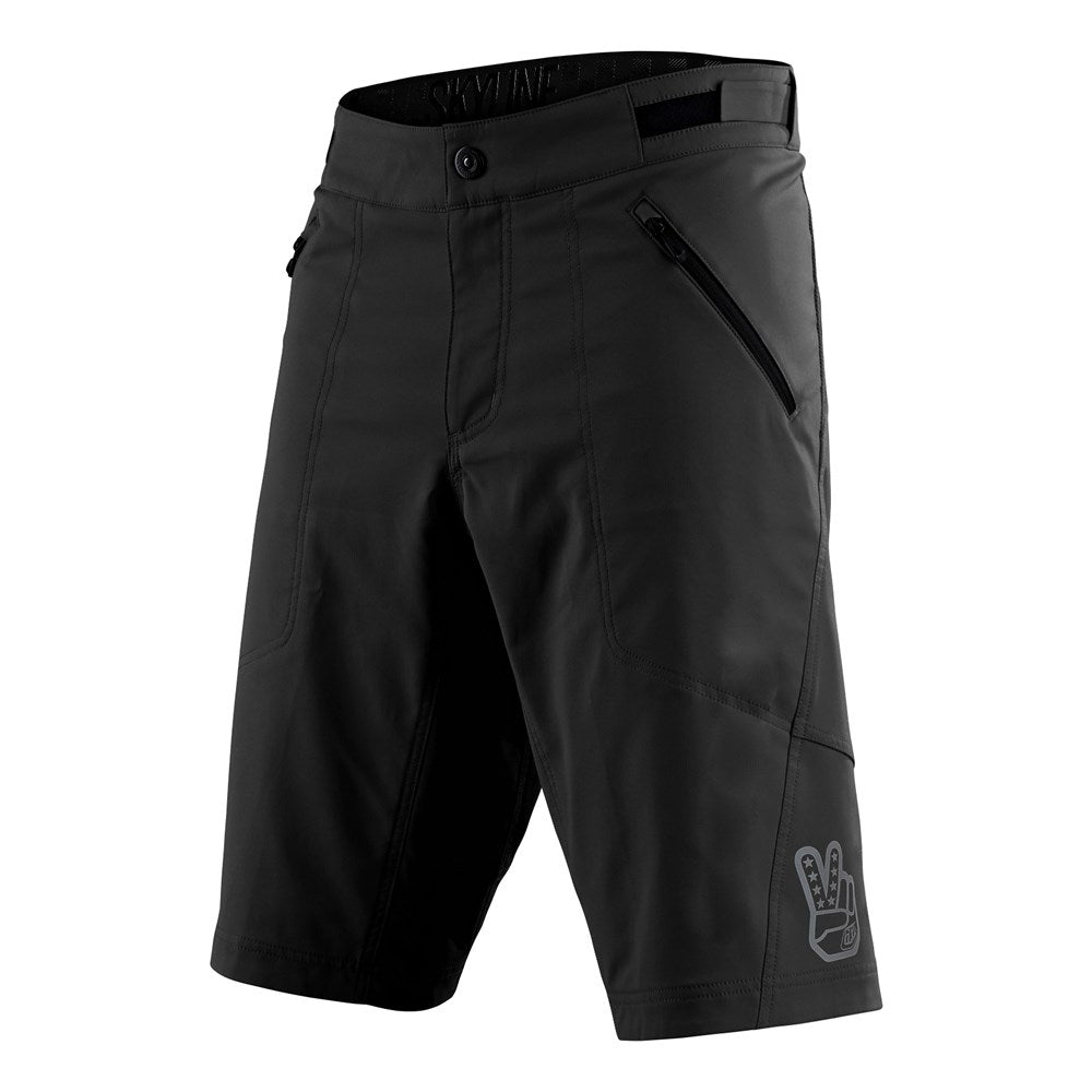 Tld Skyline Yth Short Shell Black Y-24 - Ultimate Cycles Nowra