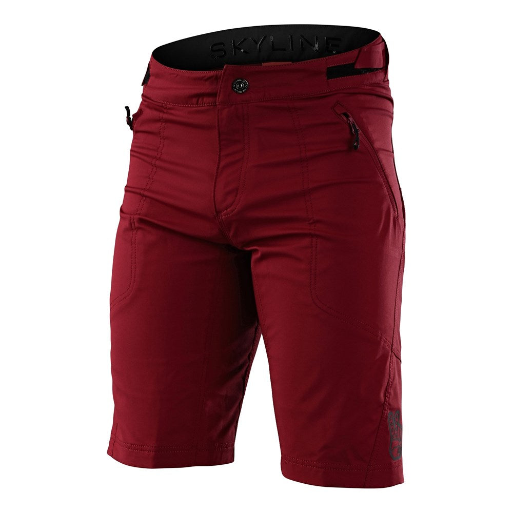 Tld Skyline Short Shell Wine 36 - Ultimate Cycles Nowra