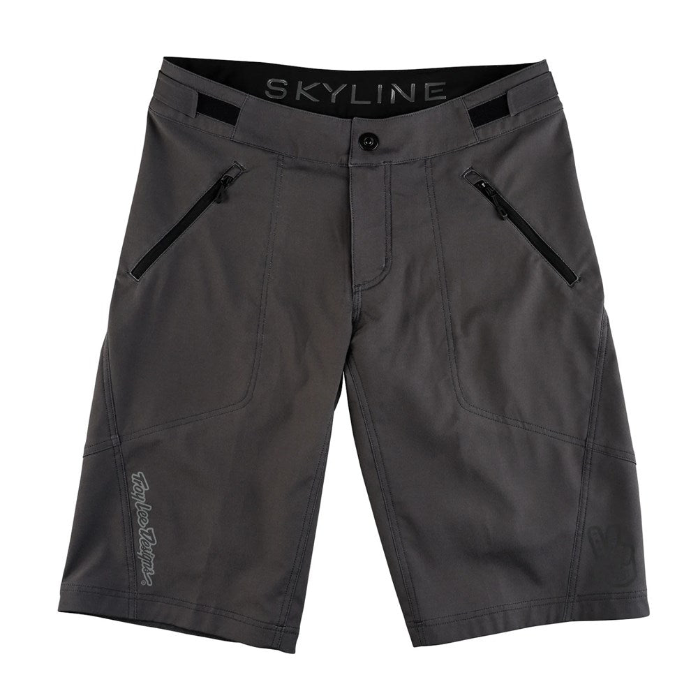 Tld 24.1 Skyline Short Shell Mono Charcoal 38 - Ultimate Cycles Nowra