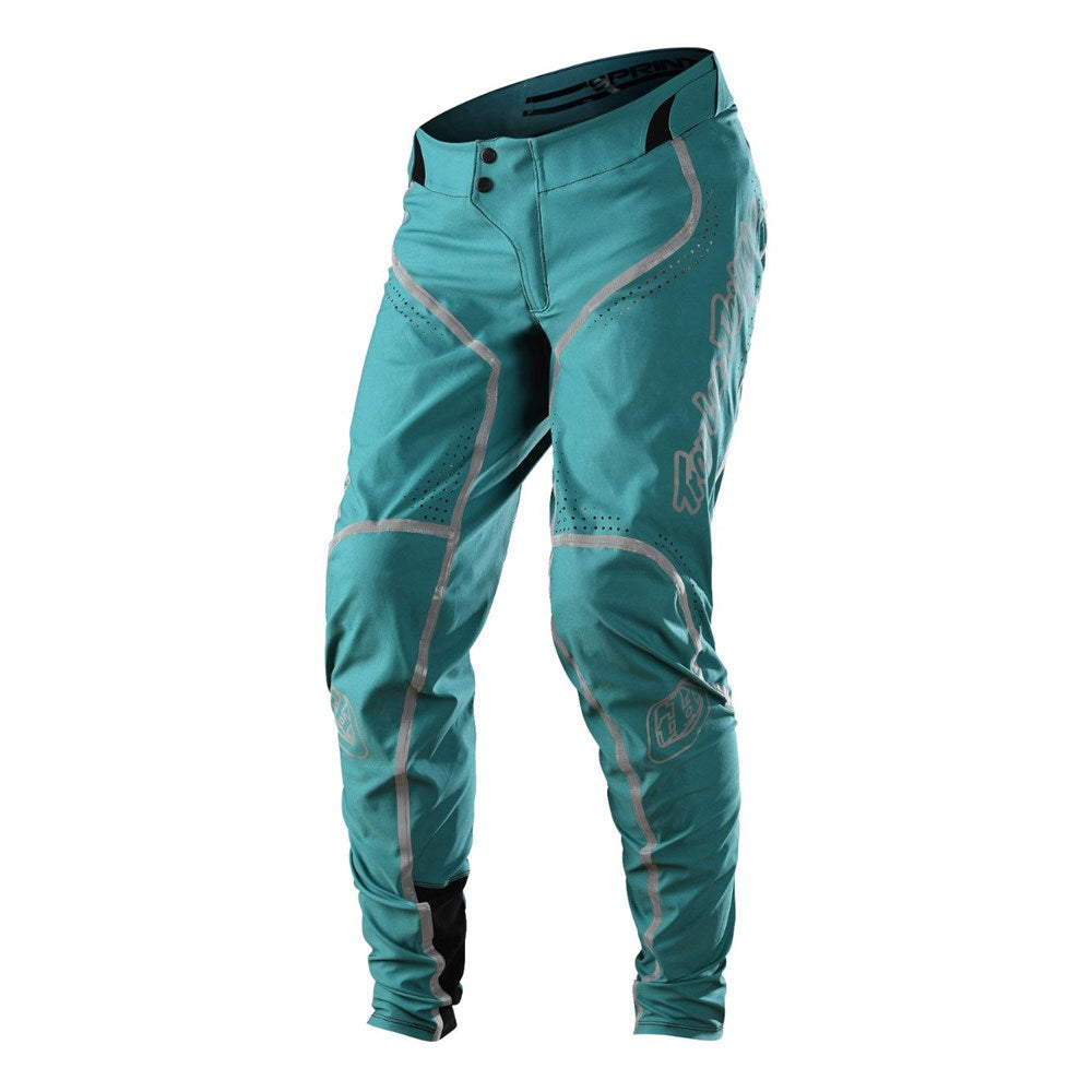 Tld Sprint Ultra Pant Lines Ivy / White 36 - Ultimate Cycles Nowra