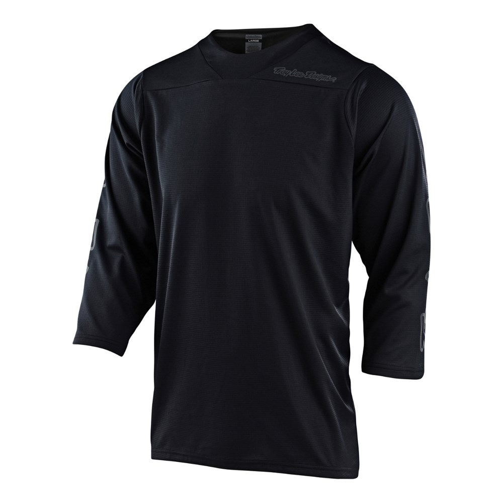 Tld 24.2 Ruckus 3/4 Jersey Black Lge - Ultimate Cycles Nowra