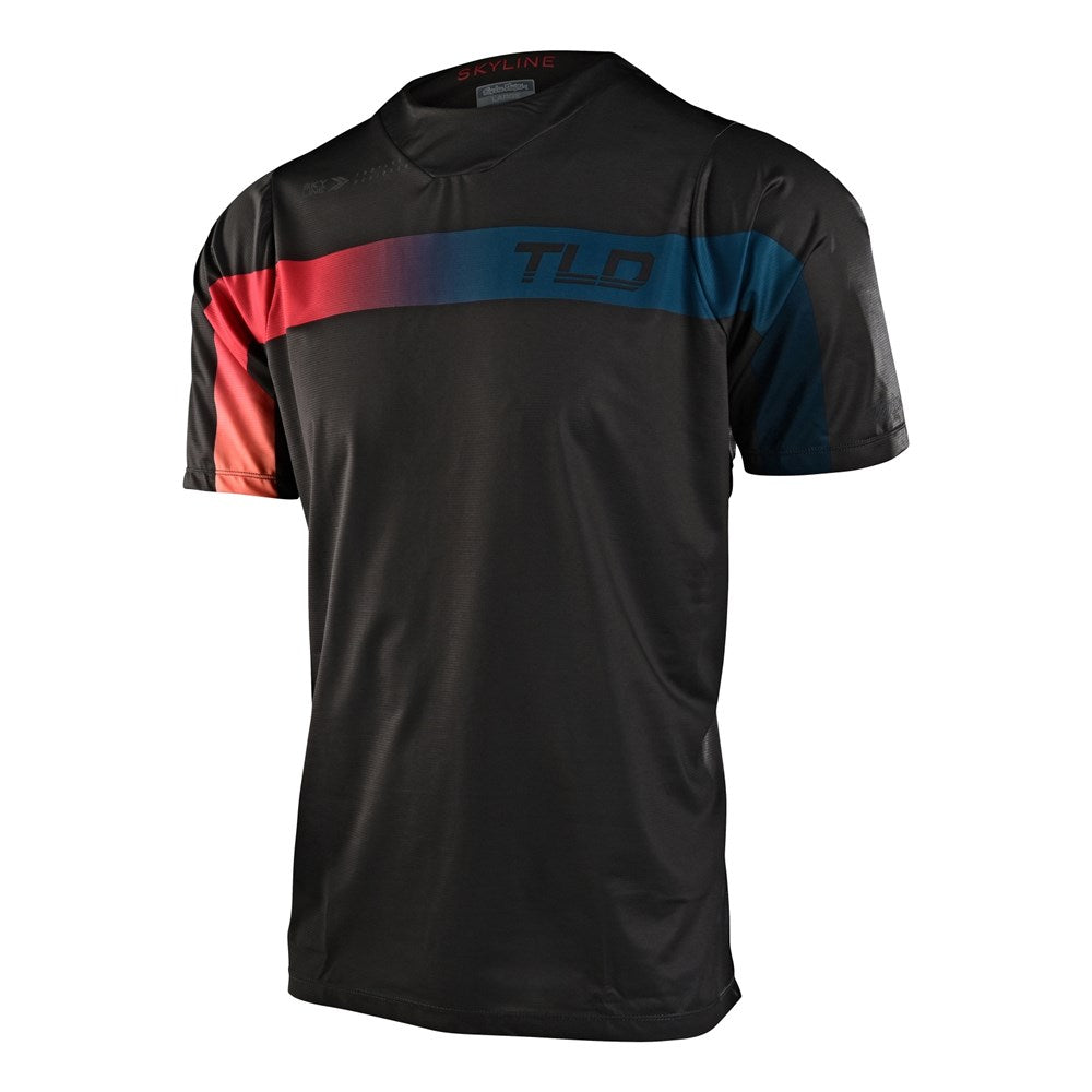 Tld Skyline Ss Jersey Jet Fuel Carbon Sml - Ultimate Cycles Nowra