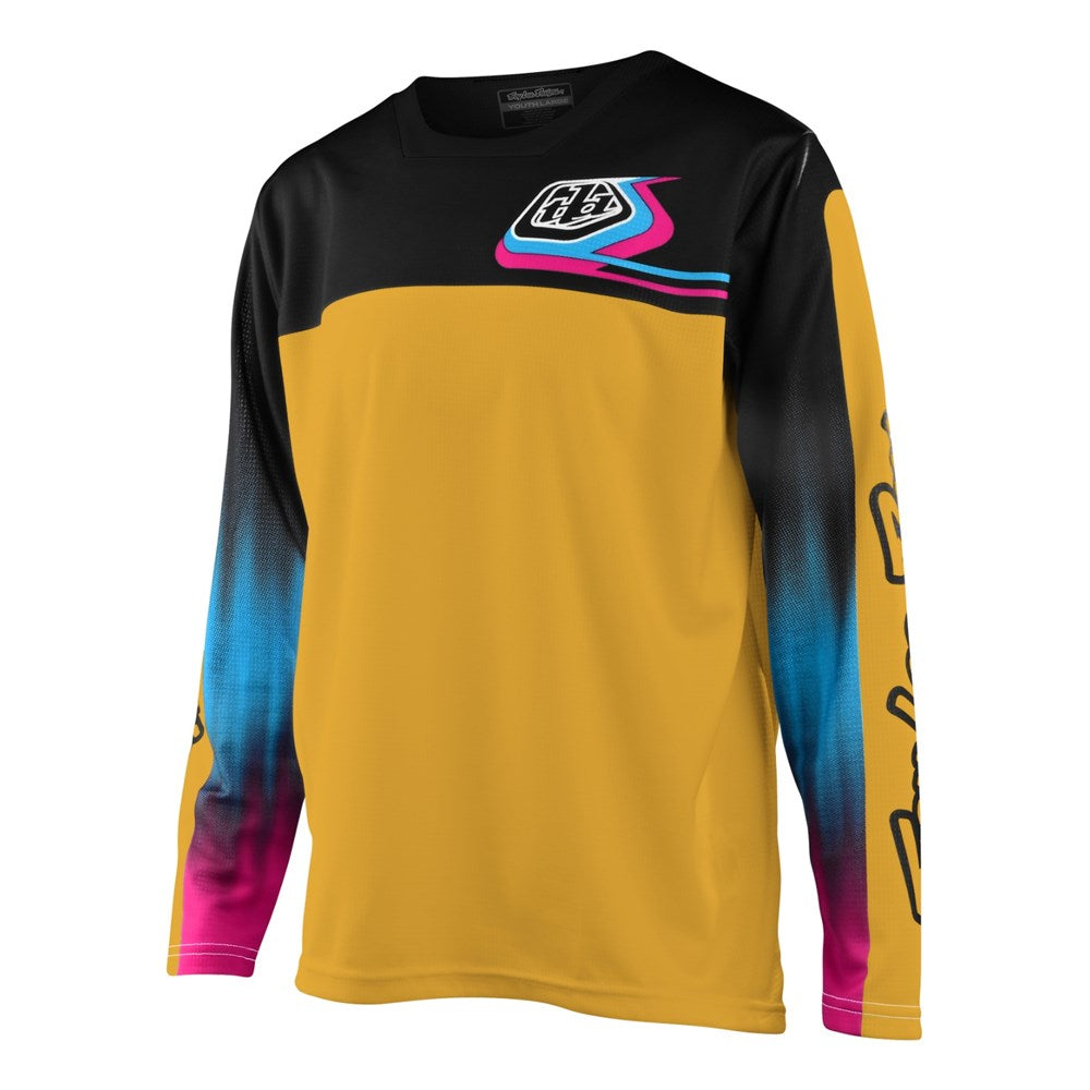 Tld Sprint Yth Jersey Jet Fuel Golden Y-Sml - Ultimate Cycles Nowra