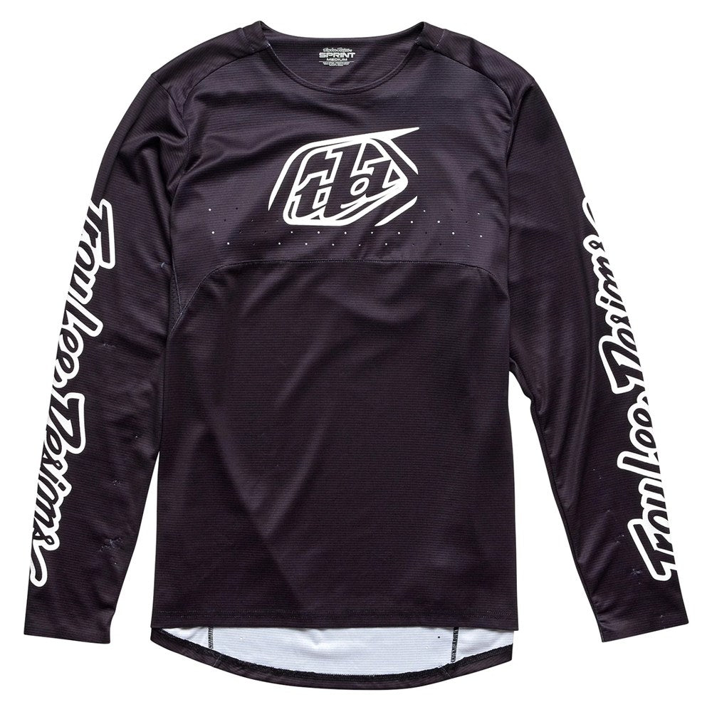 Tld 24.1 Sprint Yth Jersey Icon Black Y-Lge - Ultimate Cycles Nowra