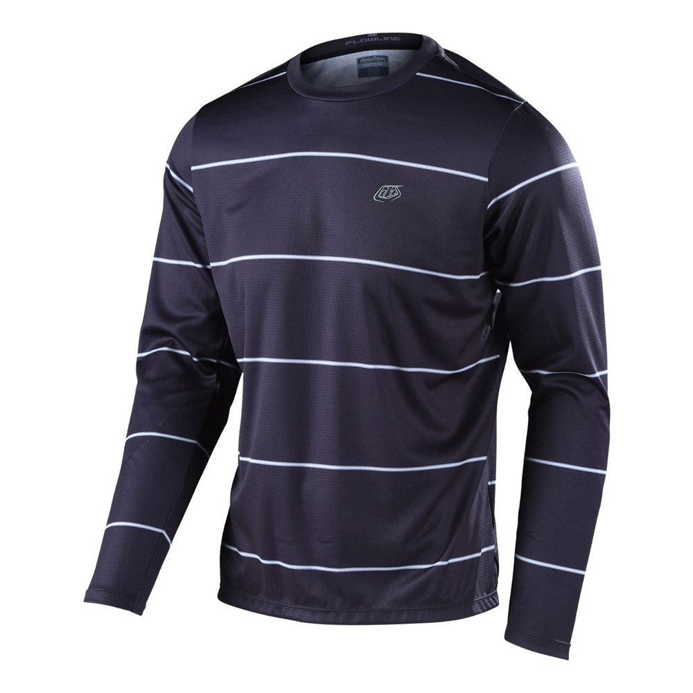 Tld 24.1 Flowline Ls Jersey Revert Black Med - Ultimate Cycles Nowra