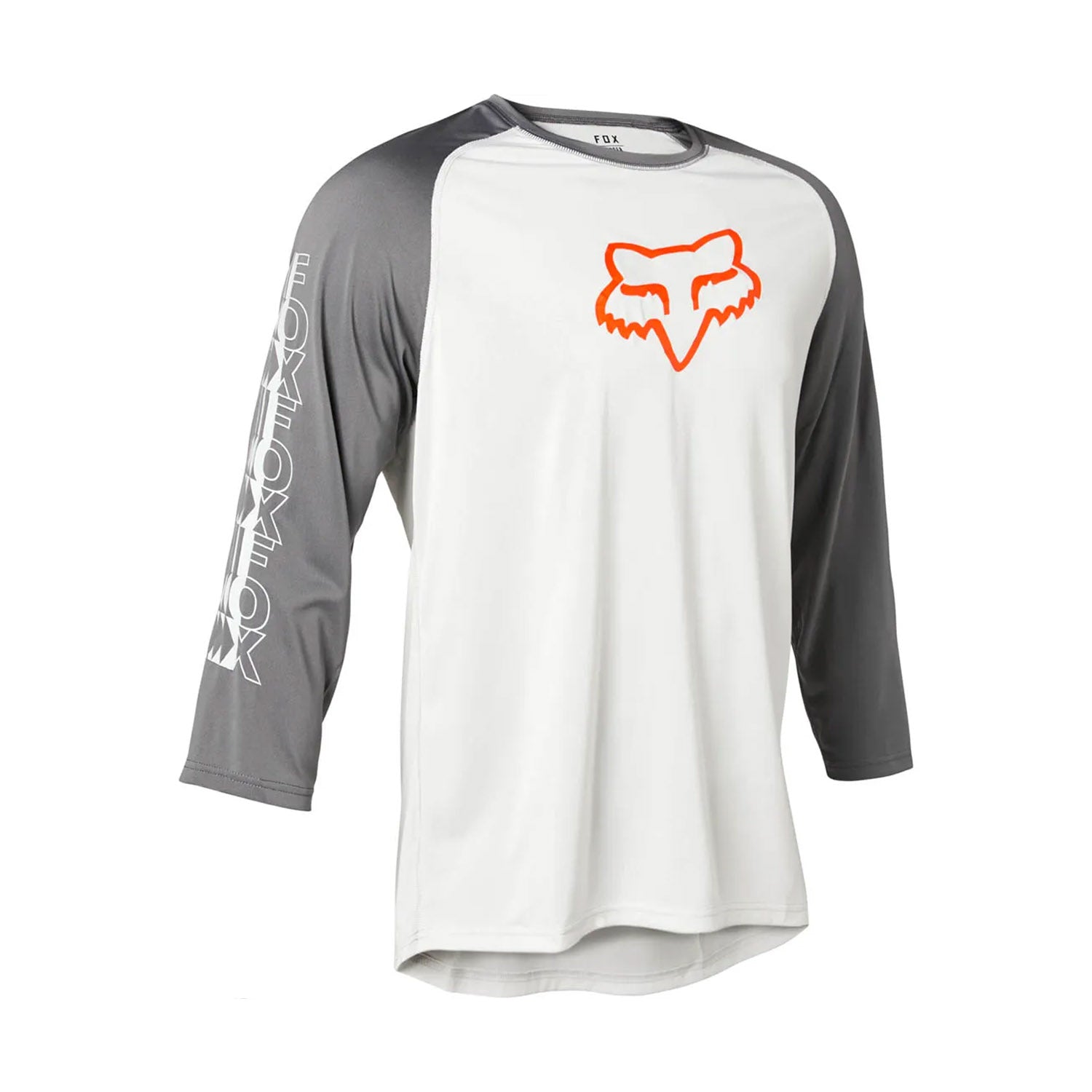 Fox Ranger 3/4 Jsy Vibe Light Grey - Ultimate Cycles Nowra