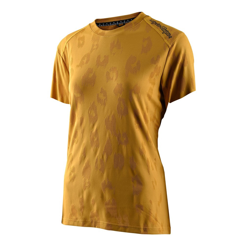 Tld Wmns Lilium Ss Jersey Jacquard Honey W-Xlg - Ultimate Cycles Nowra