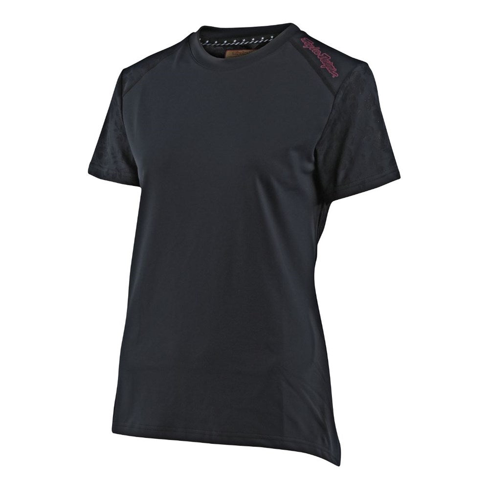 Tld Wmns Lilium Ss Jersey Black W-Xsm - Ultimate Cycles Nowra