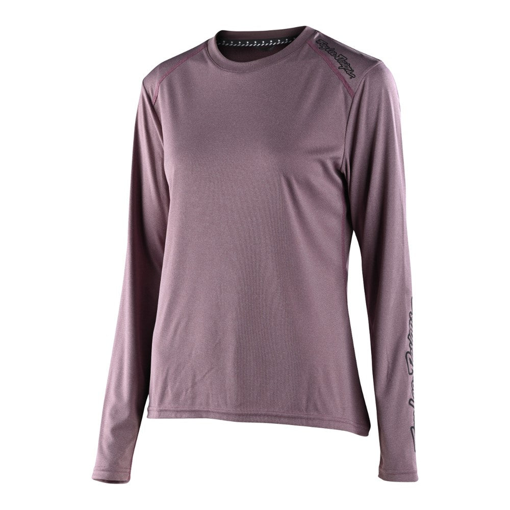 Tld Wmns Lilium Ls Jersey Jersey Heather Ginger W-Xsm - Ultimate Cycles Nowra
