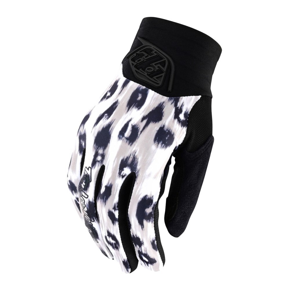 Tld Wmns Luxe Glove Wild Cat White W-Xlg - Ultimate Cycles Nowra