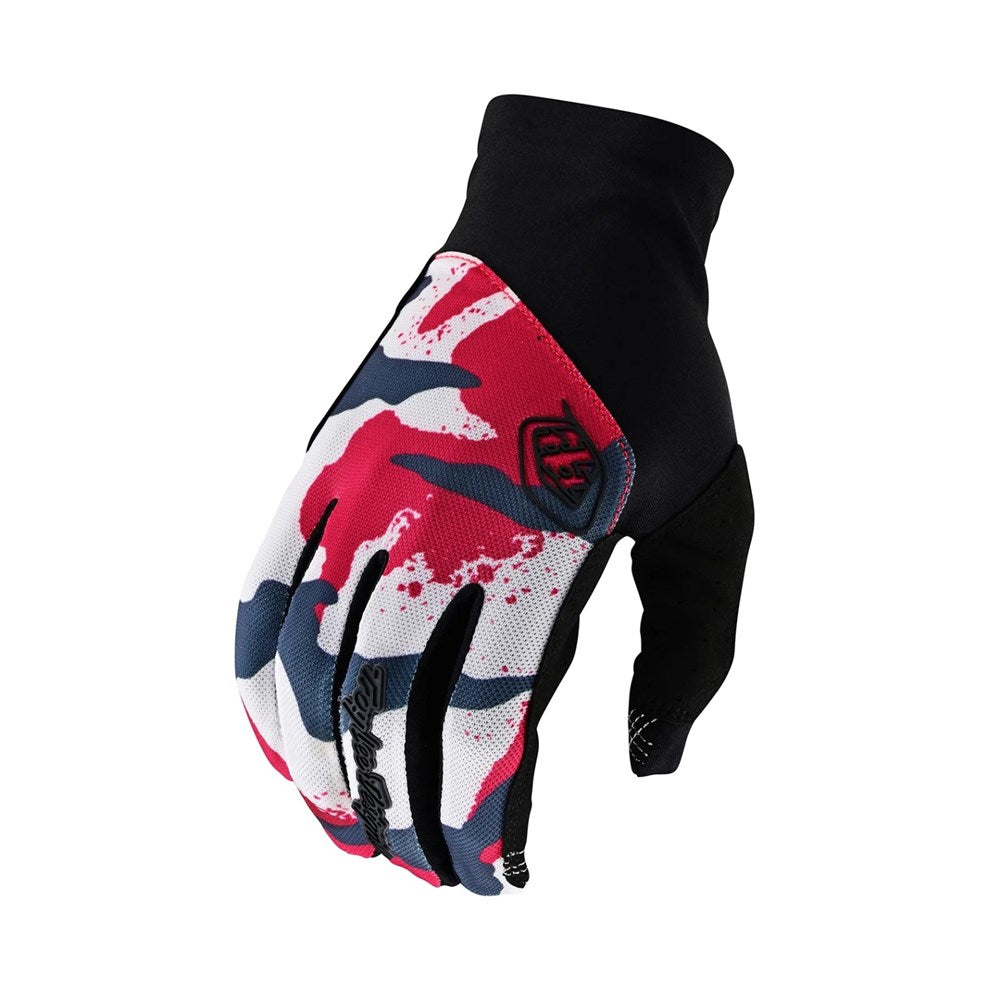 Tld 24.2 Flowline Glove Camo Berry 2Xl - Ultimate Cycles Nowra