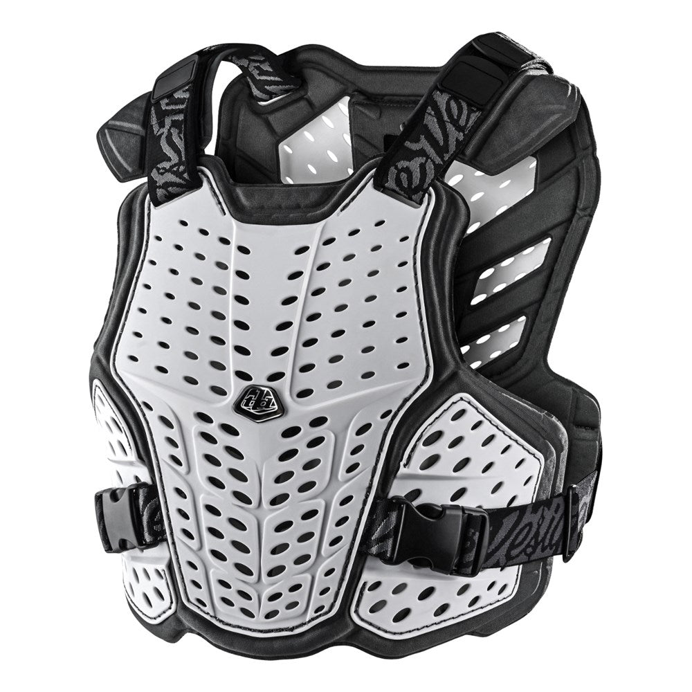 Tld 24.2 Rockfight Chest Protector White Xsm / Sml - Ultimate Cycles Nowra