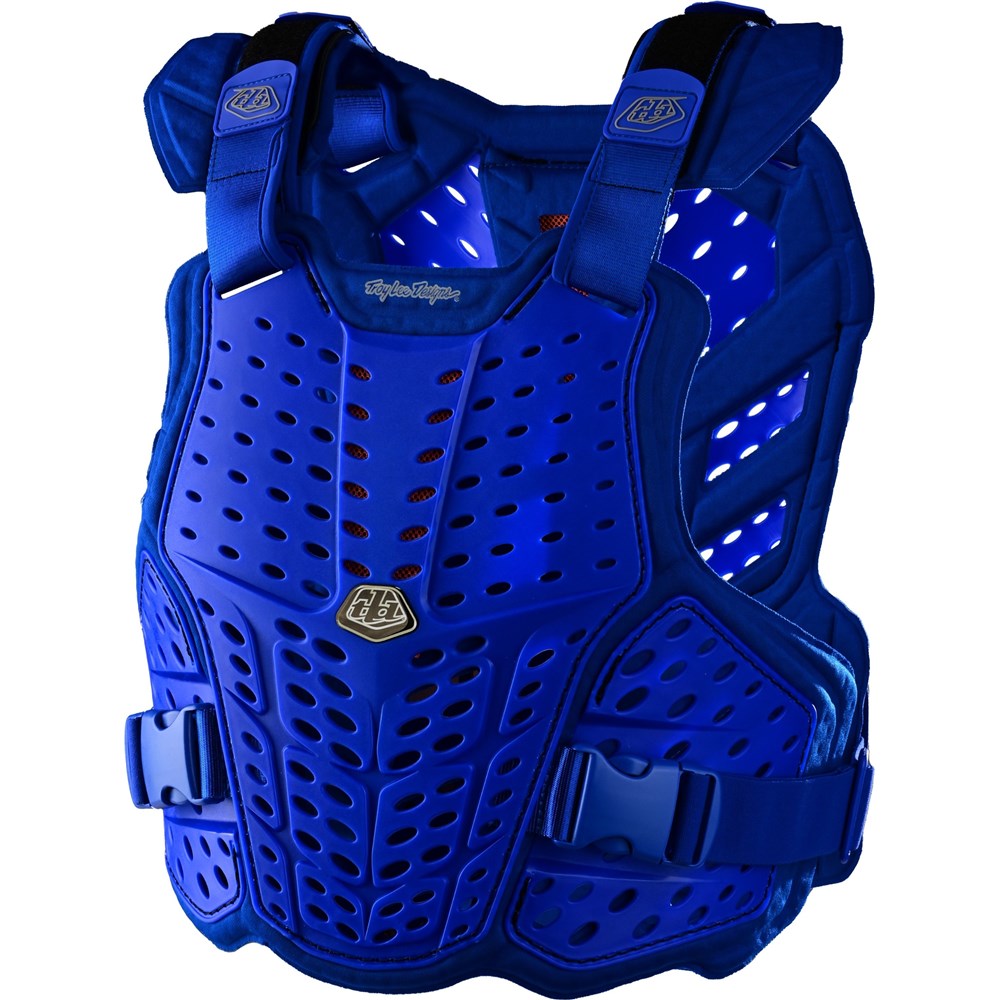 Tld 24.2 Rockfight Chest Protector Blue Xlg / 2Xl - Ultimate Cycles Nowra