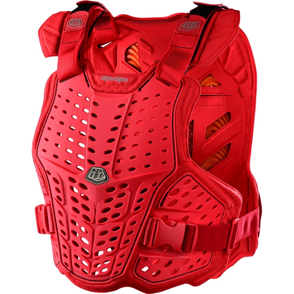 Tld 24.2 Rockfight Ce D30 Chest Protector Red Xlg / 2Xl - Ultimate Cycles Nowra