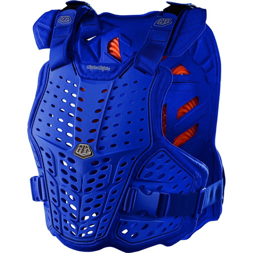 Tld 24.2 Rockfight Ce D30 Chest Protector Blue Xsm / Sml - Ultimate Cycles Nowra