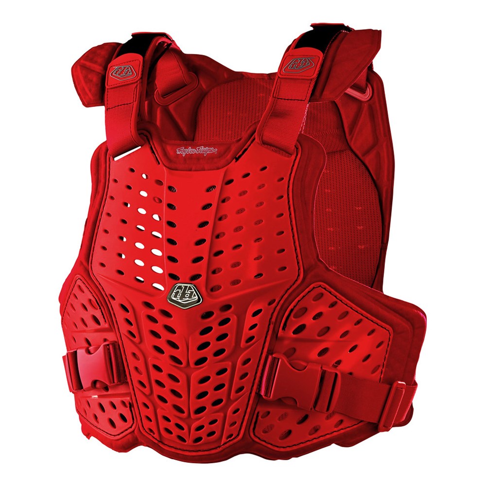 Tld 24.2 Rockfight Ce Flex Chest Protector Red Xlg / 2Xl - Ultimate Cycles Nowra