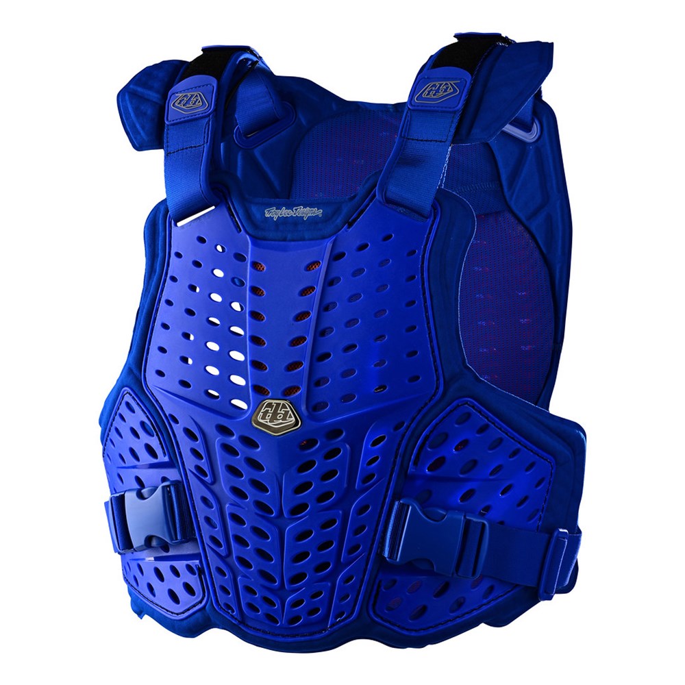 Tld 24.2 Rockfight Ce Flex Chest Protector Blue Xsm / Sml - Ultimate Cycles Nowra