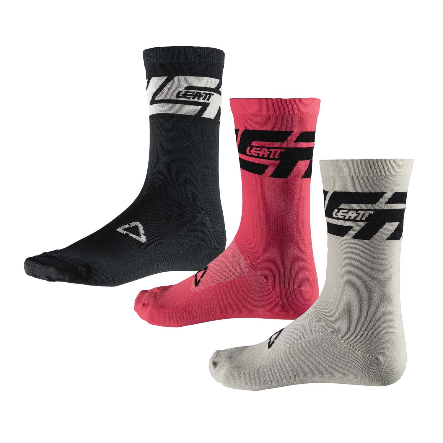 Leatt Socks MTB Endurance US8.5-12.5 - 3 Pack Selection - Ultimate Cycles Nowra