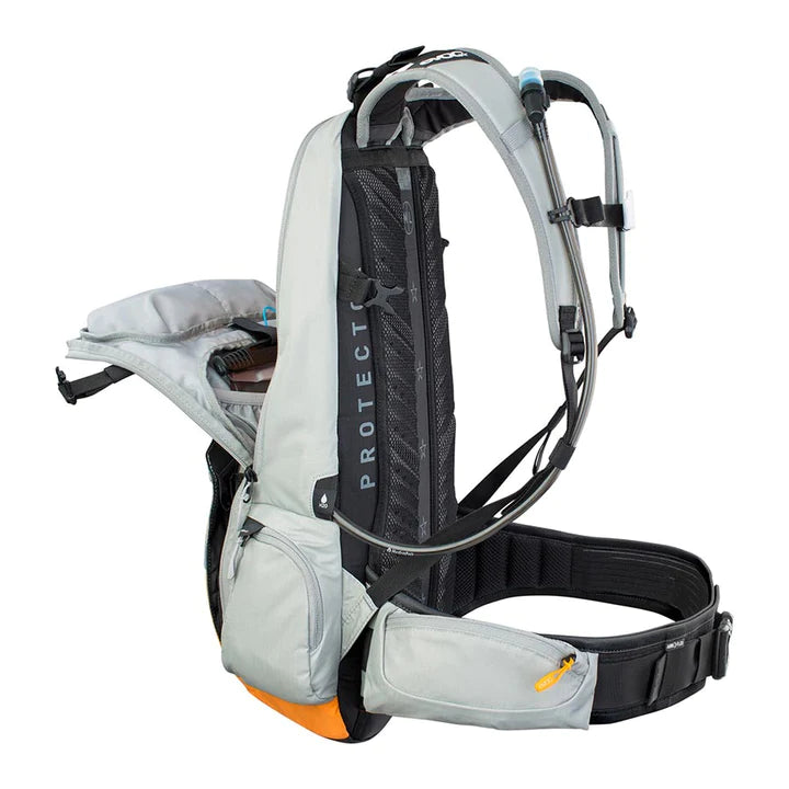Evoc Fr Enduro E-ride 16 Backpack Stone/bright Orange M/l 16l - Ultimate Cycles Nowra