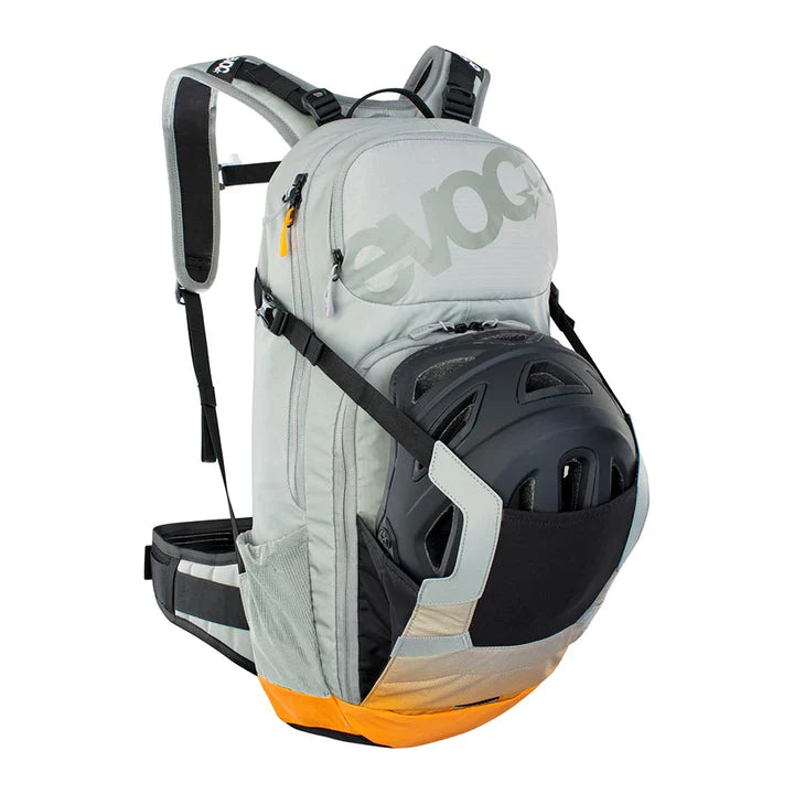 Evoc Fr Enduro E-ride 16 Backpack Stone/bright Orange M/l 16l - Ultimate Cycles Nowra