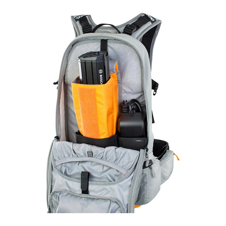 Evoc Fr Enduro E-ride 16 Backpack Stone/bright Orange M/l 16l - Ultimate Cycles Nowra