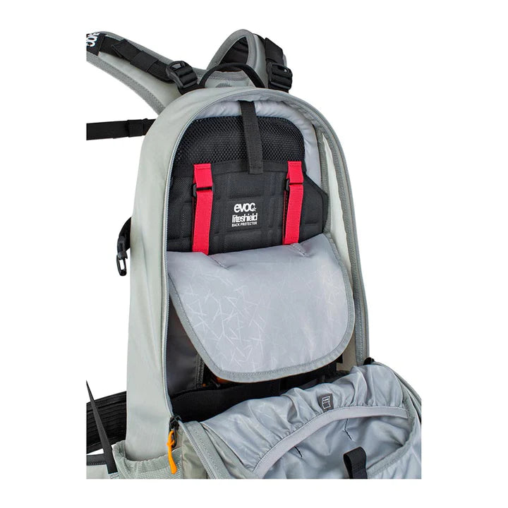 Evoc Fr Enduro E-ride 16 Backpack Stone/bright Orange M/l 16l - Ultimate Cycles Nowra