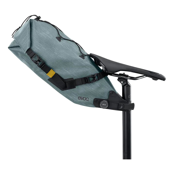 Evoc Seat Bag Boa Wp 8 Steel 8l - Ultimate Cycles Nowra