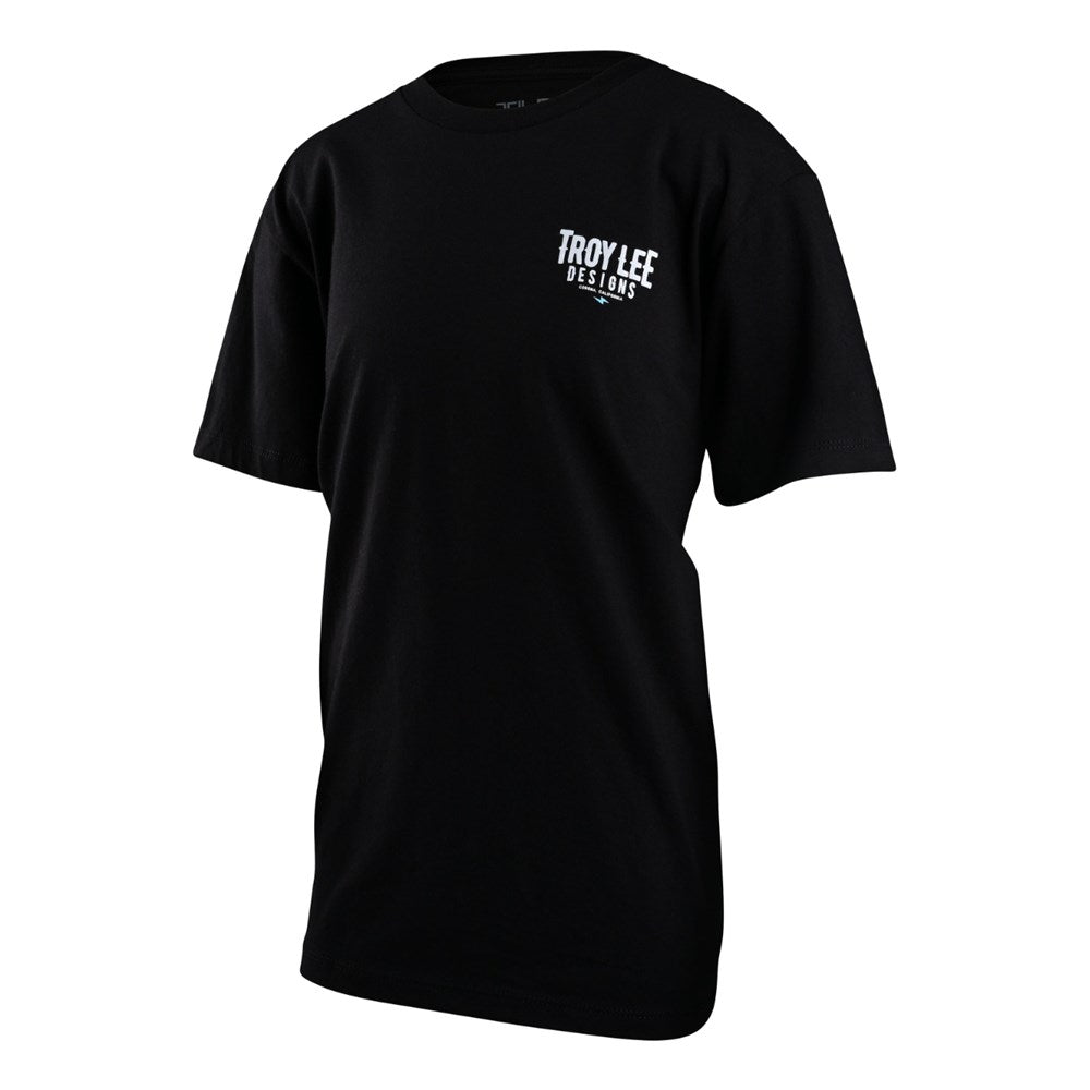 Tld Carb Yth Tee Black Y-Lge - Ultimate Cycles Nowra