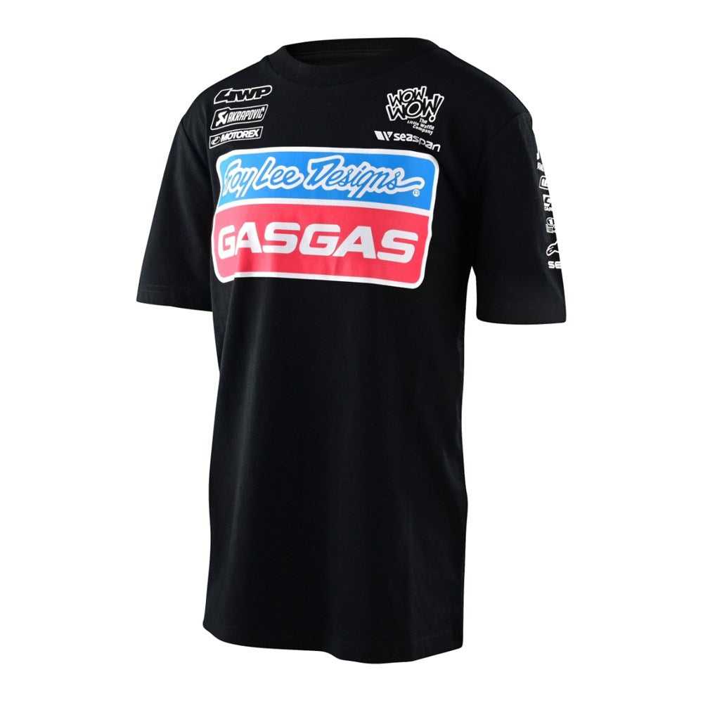 Tld Gasgas Yth Tee Black Y-Lge - Ultimate Cycles Nowra