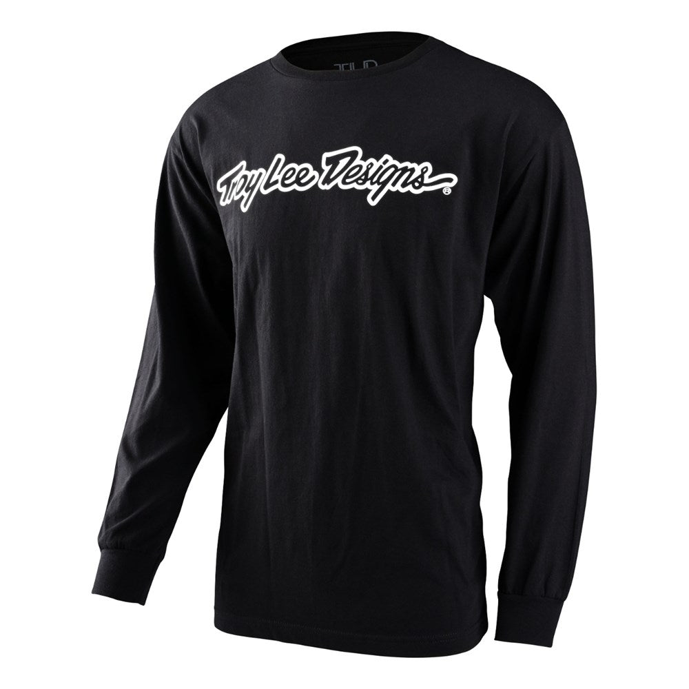 Tld 24.1 Signature Ls Tee Black 2Xl - Ultimate Cycles Nowra