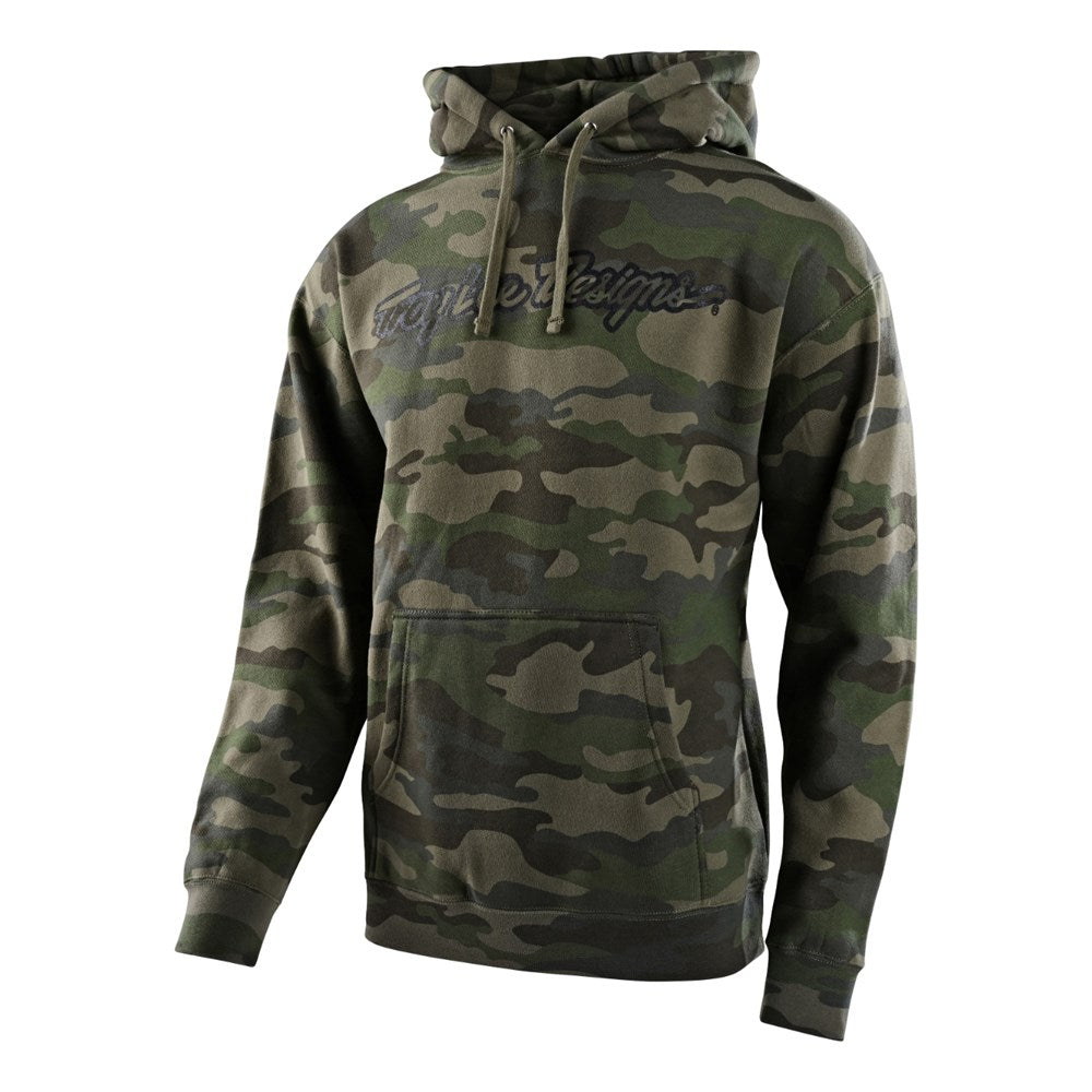 Tld Signature Hoodie Camo Army Green Xlg - Ultimate Cycles Nowra