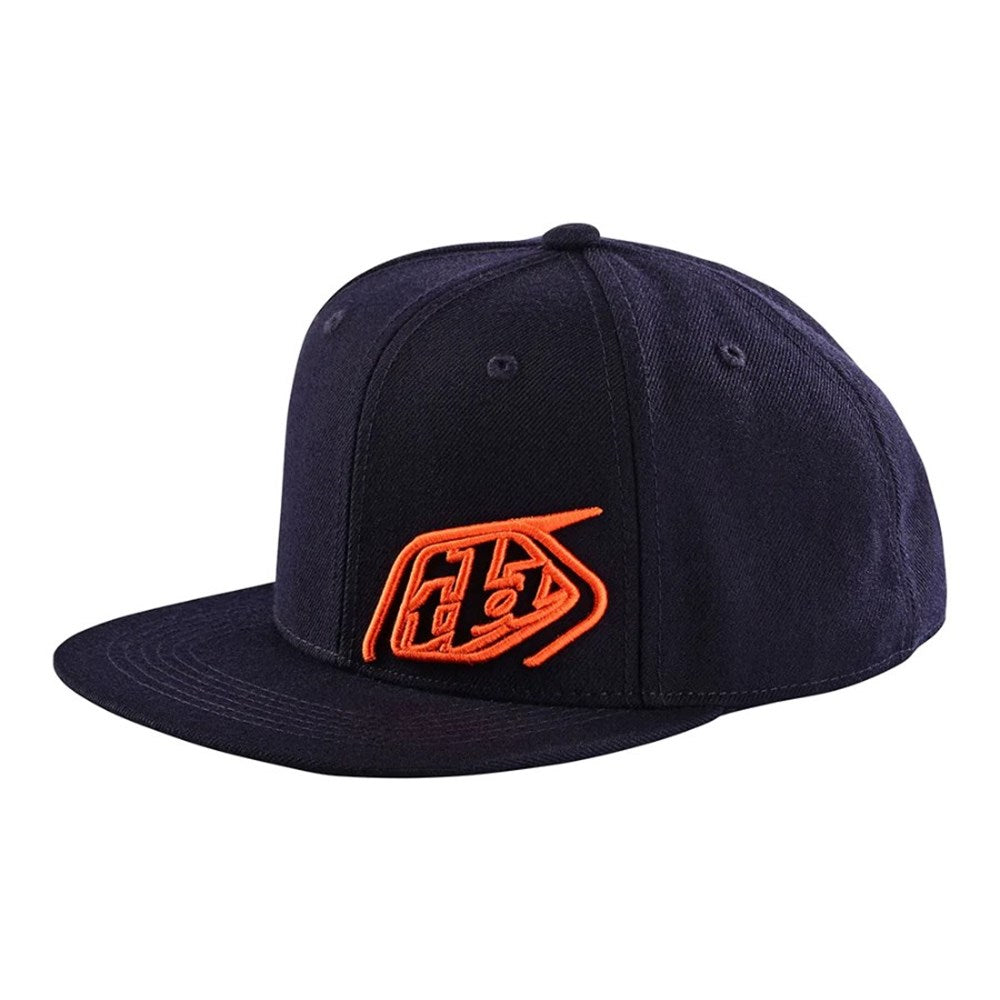Tld 24.1 Slice Hat Navy / Orange Osfa - Ultimate Cycles Nowra