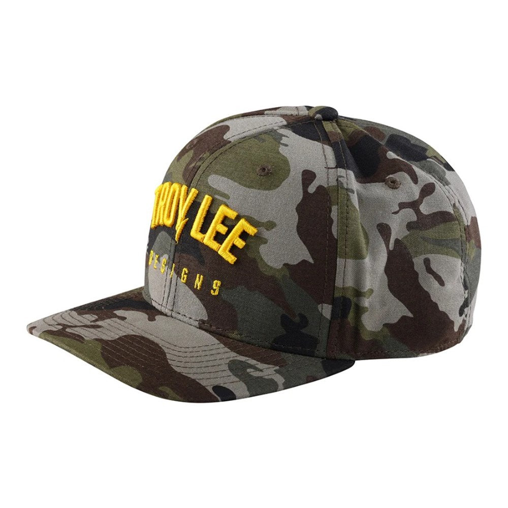 Tld 24.1 Bolt Curve Hat Forest Camo Osfa - Ultimate Cycles Nowra
