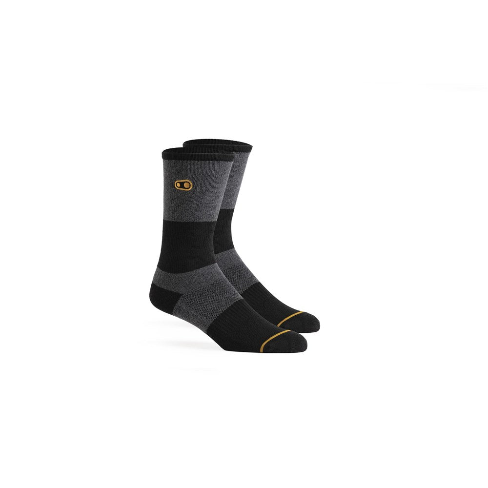 Crankbrothers Sock Icon Mtb Casual Grey / Black Sml / Med - Ultimate Cycles Nowra