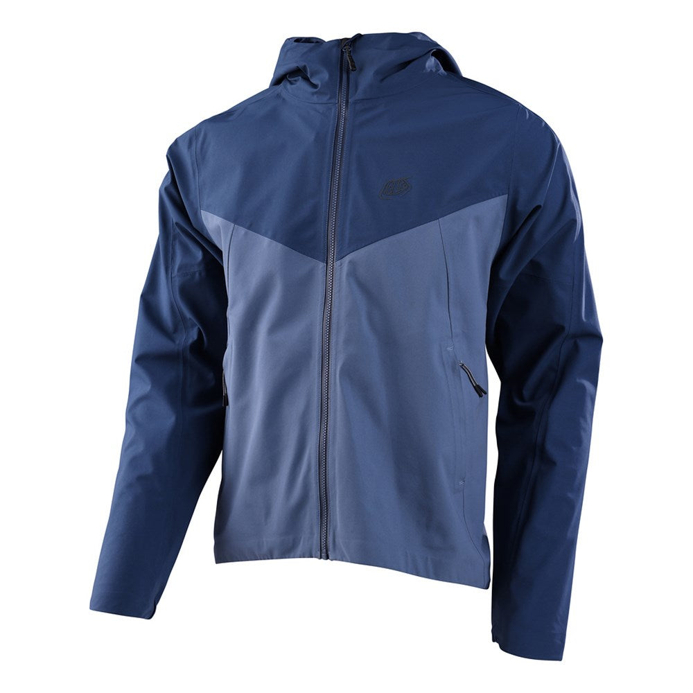 Tld Descent Jacket Blue Mirage Med - Ultimate Cycles Nowra