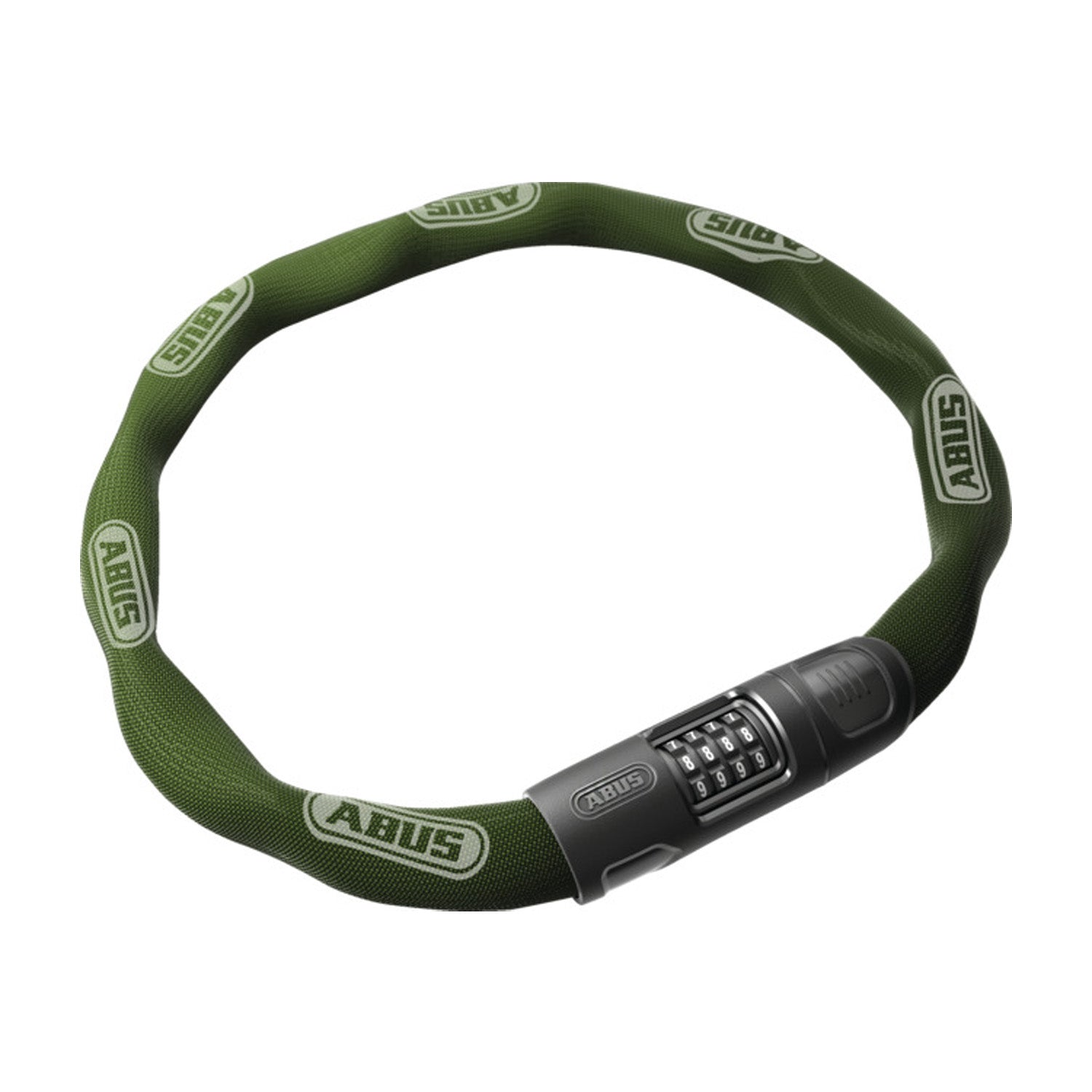 Abus Lock Chain 8808c Combo 85cm No Brkt - Ultimate Cycles Nowra