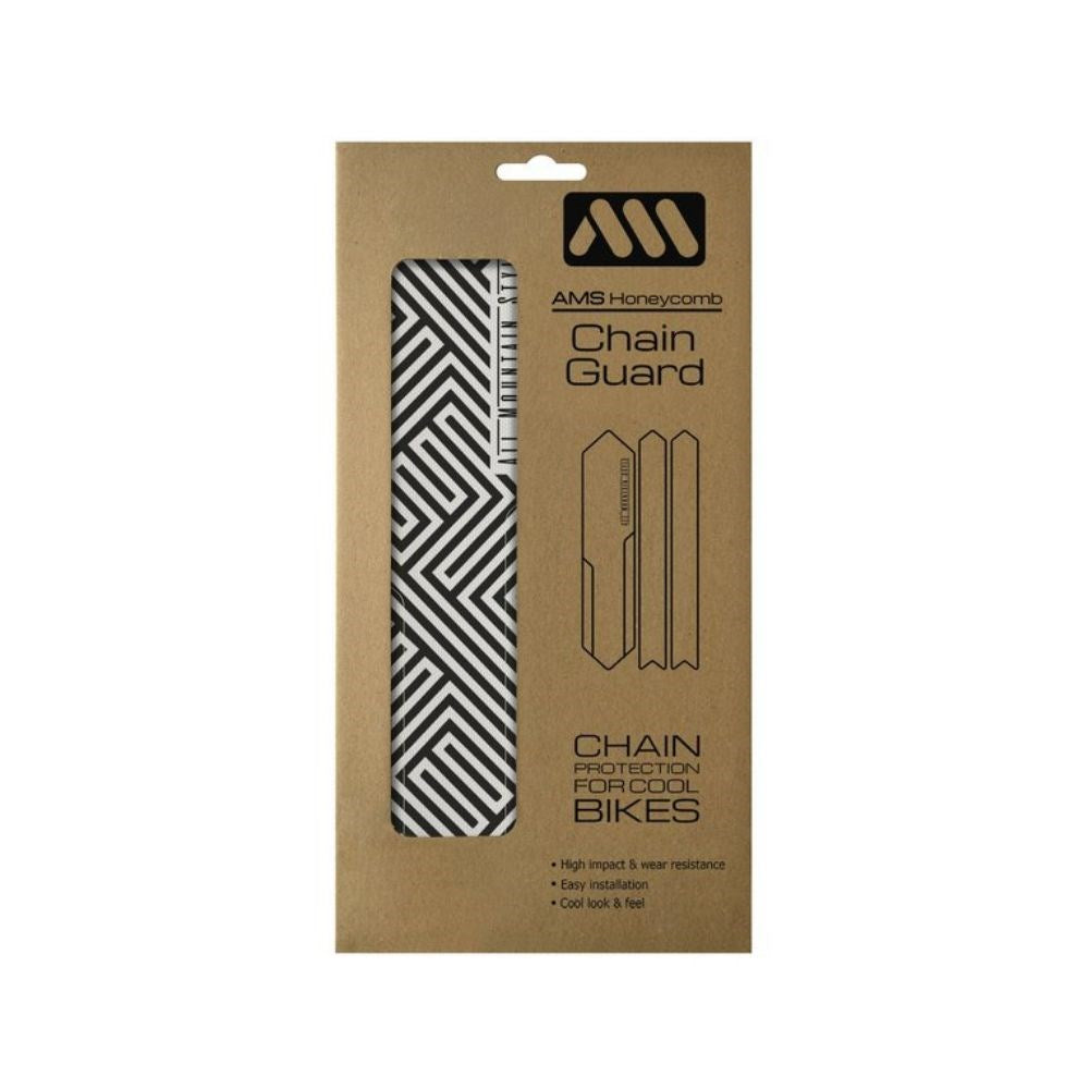 All Mountain Style Ams Chain Guard Maze / Black - Ultimate Cycles Nowra