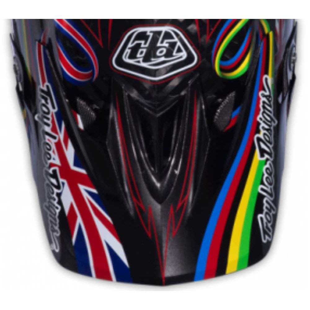 Tld 13 D3 Visor Peat Red - Ultimate Cycles Nowra