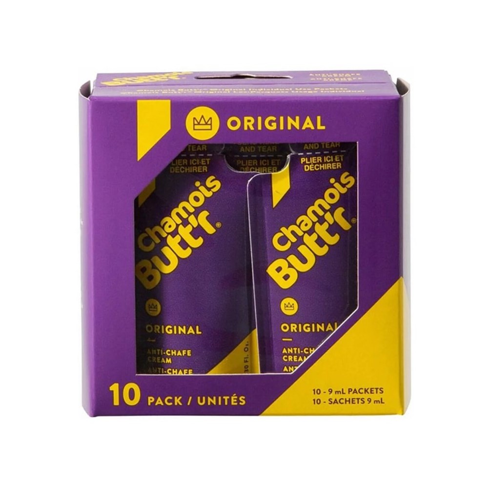 Chamois Buttr Orignal Anti-Chafe 9Ml - 10 Pack - Ultimate Cycles Nowra